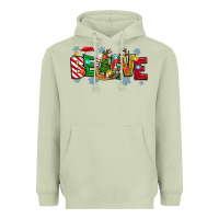 Matcha Christmas Believe Heavyweight Hoodie - MaliasSmallBusiness
