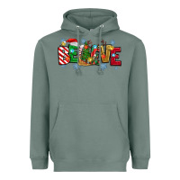 Sage Christmas Believe Heavyweight Hoodie - MaliasSmallBusiness