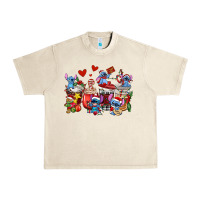 Sandshell christmas stitch coffee cups Urban Heavy Tee - AdoDesignShop
