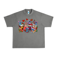 Christmas Stitch Coffee Cups Urban Heavy Tee | Teevron
