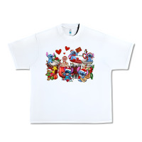 White christmas stitch coffee cups Urban Heavy Tee - AdoDesignShop