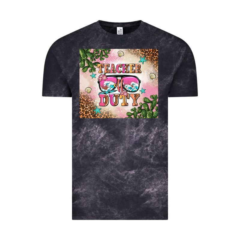 Teacher Of Duty Summer Break Vintage Tee by AdoDesignShop | Teevron