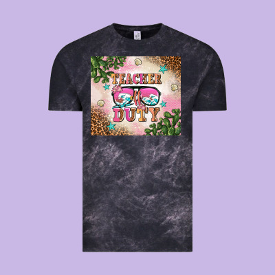 Teacher Of Duty Summer Break Vintage Tee Designed By Adodesignshop