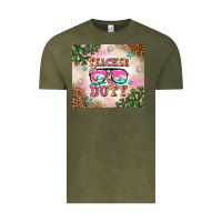 Vintage Olive teacher of duty summer break Vintage Tee - AdoDesignShop