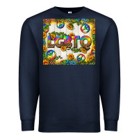 Navy Western LGBTQ+ Tumbler Premium Sweatshirt - BundleAndBundleShop