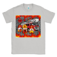 Moon Dust fire truck gnomes Classic Tee - Artiststas