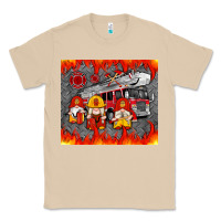 Mushroom fire truck gnomes Classic Tee - Artiststas