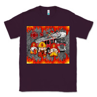 Plum fire truck gnomes Classic Tee - Artiststas