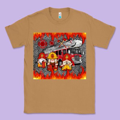 Fire Truck Gnomes Classic Tee Designed By Artiststas