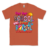 Copper Bye Bye School Hello Pool Teacher  Squad Classic Tee - CowhideDigitalArt