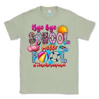 Matcha Bye Bye School Hello Pool Teacher  Squad Classic Tee - CowhideDigitalArt