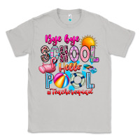 Moon Dust Bye Bye School Hello Pool Teacher  Squad Classic Tee - CowhideDigitalArt