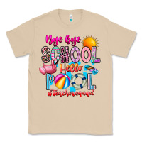 Mushroom Bye Bye School Hello Pool Teacher  Squad Classic Tee - CowhideDigitalArt