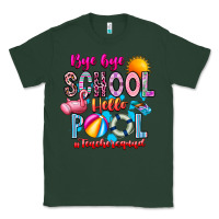 Sports Green Bye Bye School Hello Pool Teacher  Squad Classic Tee - CowhideDigitalArt