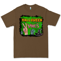 Cacao Watercolor Halloween Vibes Premium Tee - RanaPortraitStore