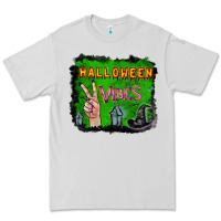Dove Grey Watercolor Halloween Vibes Premium Tee - RanaPortraitStore