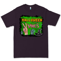 Plum Watercolor Halloween Vibes Premium Tee - RanaPortraitStore