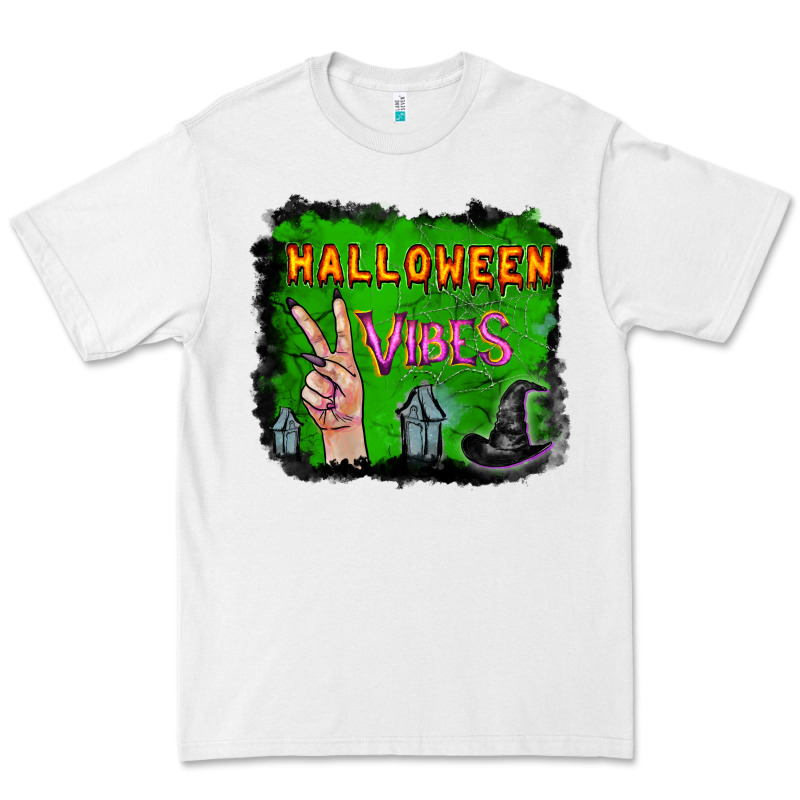 Watercolor Halloween Vibes Premium Tee by RanaPortraitStore | Teevron