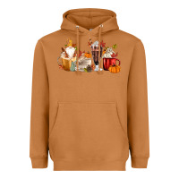 Meerkat Fall Gnome Coffee Cups Heavyweight Hoodie - MaliasSmallBusiness