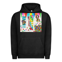 Pigment Black i love someone with autism Urban Hoodie - TumblerDesignByShophia