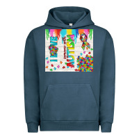 Pigment Midnight Navy i love someone with autism Urban Hoodie - TumblerDesignByShophia
