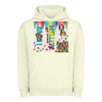Pigment Pistachio i love someone with autism Urban Hoodie - TumblerDesignByShophia