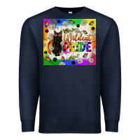 Navy Western LGBTQ+ With Sunflowers Premium Sweatshirt - BundleAndBundleShop