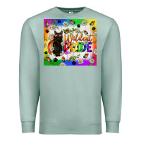 Seafoam Western LGBTQ+ With Sunflowers Premium Sweatshirt - BundleAndBundleShop
