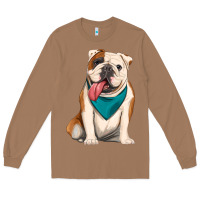 Toasted Coconut english bulldog Long Sleeve Tee - Artiststas