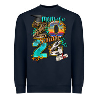 Navy 2024 graduate leopard Heavyweight Sweatshirt - AdoDesignShop
