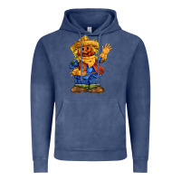 Vintage Denim scarecrow Vintage Hoodie - FaDigitalArtStudio
