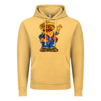 Vintage Mustard scarecrow Vintage Hoodie - FaDigitalArtStudio