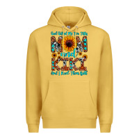 Antique Gold god gifted me two titles mom and kiki and i rock t Premium Hoodie - JahusDesignShop