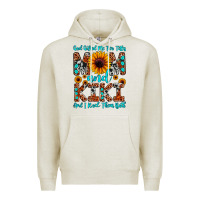 Oatmeal Heather god gifted me two titles mom and kiki and i rock t Premium Hoodie - JahusDesignShop