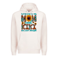 Pale Pink god gifted me two titles mom and kiki and i rock t Premium Hoodie - JahusDesignShop