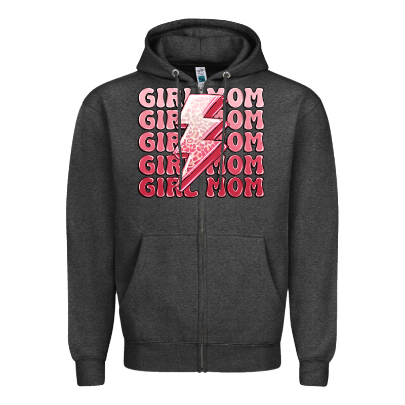 Girl Mom Zipper Hoodie by MaliasSmallBusiness | Teevron