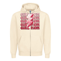 Sandshell girl mom Zipper Hoodie - MaliasSmallBusiness