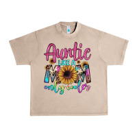 French Oak auntie like a mom Urban Heavy Tee - JahusDesignShop