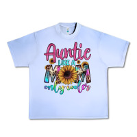 Grape Ice auntie like a mom Urban Heavy Tee - JahusDesignShop