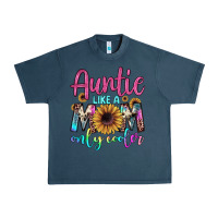 Midnight Navy auntie like a mom Urban Heavy Tee - JahusDesignShop