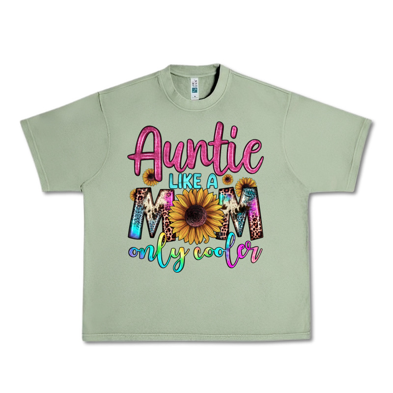 Auntie Like A Mom Urban Heavy Tee by JahusDesignShop | Teevron