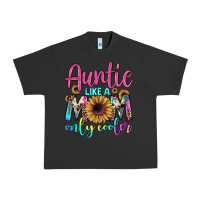 Pigment Black auntie like a mom Urban Heavy Tee - JahusDesignShop