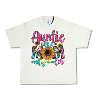 Pistachio auntie like a mom Urban Heavy Tee - JahusDesignShop