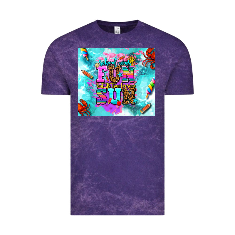 Summer Break And School Vintage Tee by AdoDesignShop | Teevron