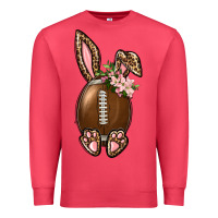 Cardinal American Football Easter Bunny Premium Sweatshirt - BundleAndBundleShop