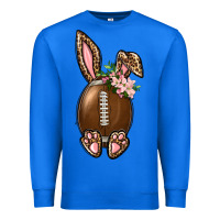 True Royal American Football Easter Bunny Premium Sweatshirt - BundleAndBundleShop
