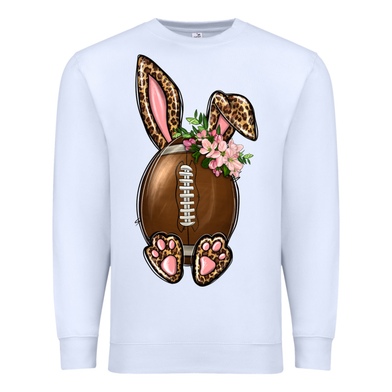 American Football Easter Bunny Premium Sweatshirt by BundleAndBundleShop | Teevron