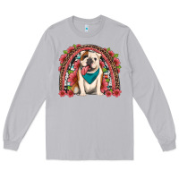 Moon Dust english bulldog floral rainbow Long Sleeve Tee - Artiststas
