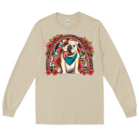Mushroom english bulldog floral rainbow Long Sleeve Tee - Artiststas