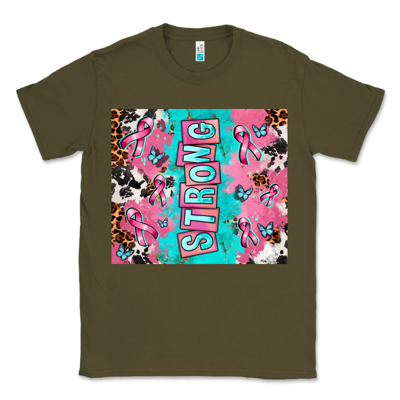 Breast Cancer Awareness Strong Classic Tee by AdoDesignShop | Teevron
